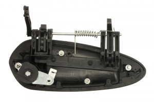 Maner usa Stanga Fata potrivit FIAT GRANDE PUNTO 199 2005-2015 - (exterior, cu gaura pentru incuietoare; vopsit in grund negru) - Img 2