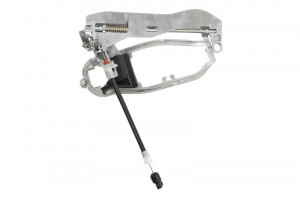 Maner usa Stanga Spate potrivit BMW X5 E53 2000-2006 - (exterior; argintiu) - Img 2
