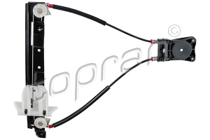 Mecanism actionare geam Spate Dreapta (electric, fara motoras) potrivit FORD MONDEO IV 03.07-01.15 - Img 2