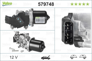 Motoras stergator Fata potrivit NISSAN NOTE 03.06-06.12 - Img 2