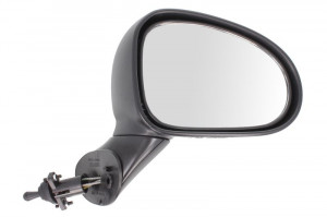 Oglinda dreapta potrivit CHEVROLET MATIZ 2005-2008 - mecanica , crom