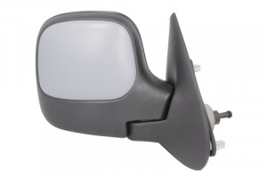 Oglinda dreapta potrivit CITROEN BERLINGO; PEUGEOT PARTNER 1996-2008 - mecanica , grunduita - Img 2