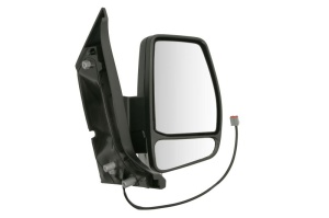 Oglinda dreapta potrivit FORD TRANSIT / TOURNEO CUSTOM dupa 2017 - (manual, convex, cu semnalizator)
