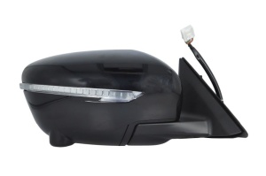 Oglinda dreapta potrivit NISSAN ROGUE II, X-TRAIL III T32 2014-2022 - (electric, convex, asistent schimbare benzi, cu semnalizator, cu camera) - Img 2