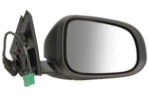 Oglinda dreapta potrivit VOLVO V40 II 2012-2019 - (electric, asferic, cu incalzire, scurt indicator)