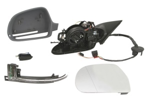Oglinda exterioara stanga potrivita Audi A6 C6 2008-2011 - asferice