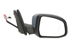 Oglinda laterala Dreapta potrivit FORD FOCUS II, FOCUS III, MONDEO IV, MONDEO V pana in 2014 - (electric Da, asferice, incalzita, crom, pliabil electric)