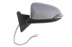 Oglinda laterala Stanga electric, convexa, incalzita potrivit TOYOTA YARIS, YARIS/HATCHBACK - Img 2