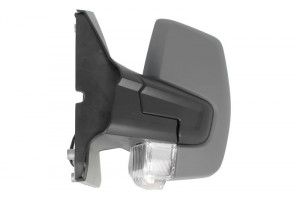 Oglinda laterala Stanga manual, convexa, crom potrivit FORD TOURNEO CONNECT V408 NADWOZIE WIELKO, TOURNEO CUSTOM V362, TRANSIT CONNECT, TRANSIT CONNECT V408/MINIVAN - Img 2