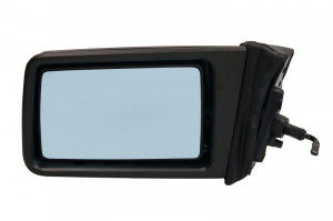 Oglinda laterala Stanga (mecanic, plat, albastru) potrivit MERCEDES 124 (A124), 124 (C124), 124 T-MODEL (S124), 124 (W124), 190 (W201), E (A124), E (C124), E T-MODEL (S124), E (W124)