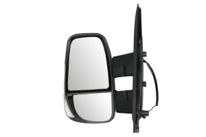 Oglinda laterala Stanga potrivit IVECO DAILY VI dupa 2014 - (manual; convexa; mic de statura, cu indicator)