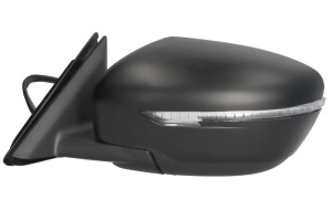 Oglinda laterala stanga potrivit NISSAN ROGUE II, X-TRAIL III T32 2014-2022 - (electric, convex, cu incalzire, grund, rabatare electrica, cu semnalizare) - Img 2