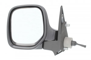 Oglinda stanga mecanica grunduita CITROEN BERLINGO; PEUGEOT PARTNER intre 1996-2008 - Img 1