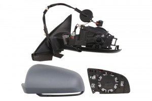 Oglinda stanga potrivit AUDI A3 2003-2008 - electrica, asferic, incalzita, grunduita - Img 2