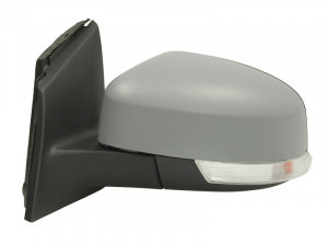 Oglinda stanga potrivit FORD FOCUS 2010-2018 - electrica, asferic, incalzita, grunduita, pliabila electrica, cu lumina - Img 2