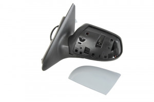 Oglinda stanga potrivit FORD MONDEO 2003-2007 - electrica, asferic, incalzita, grunduita, pliabila electrica, cu lumina