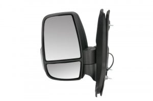 Oglinda stanga potrivit FORD TRANSIT dupa 2013 - manuala crom, scurt