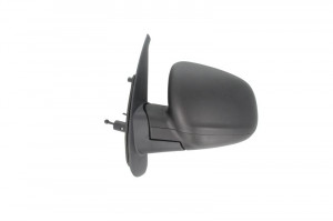 Oglinda stanga potrivit MERCEDES CITAN; RENAULT KANGOO dupa 2012 - mecanica asferic, crom - Img 2