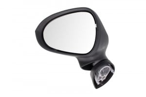 Oglinda stanga potrivit SEAT IBIZA 2008-2012 - electrica incalzita, crom, grunduita, pliabila electric - Img 2