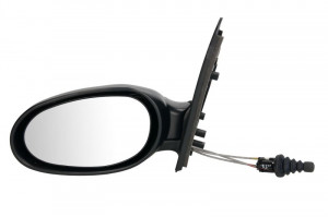 Oglinda stanga potrivit SMART FORTWO 1998-2004 - mecanica crom
