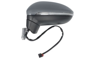 Oglinda stanga potrivit VW TOURAN II dupa 2015 - (electric, asferic, cu incalzire, grund, rabatare electrica, cu semnalizator) - Img 2