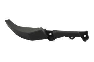 Ornament bandou bara fata stanga negru-mat potrivit LAND ROVER RANGE ROVER EVOQUE L538 2011-2015