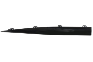 Ornament bandou lateral fata Dreapta potrivit MERCEDES C-KLASA W206 dupa 2021 (negru, AMG/Night pakiet)