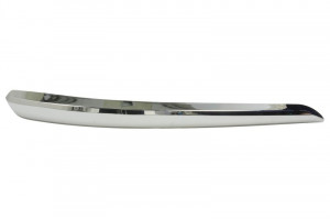 Ornament bara fata stanga inferior, plastic, crom potrivit MAZDA CX-3 dupa 2019