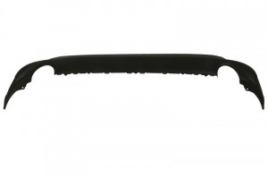 Ornament bara spate negru, cu un decupaj teava evacuare: doi potrivit BMW 4 G22, G23, G82, 4 GRAN COUPE G26 05.20- - Img 1