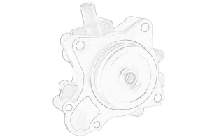 Pompa apa potrivit IVECO potrivit IVECO DAILY III, DAILY IV, DAILY V, DAILY VI, MASSIF F1AE0481M-F1CGL411C 07.99- - Img 1