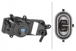 Proiector ceata Dreapta (H11) potrivit AUDI A6 ALLROAD C6, A6 ALLROAD C7, A6 C6 10.08-08.11 - Img 4