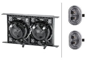 Proiector ceata Stanga (H3) 24V potrivit DAF 75 CF, CF 65, CF 75, CF 85, LF 45, LF 55 01.01- - Img 4