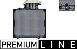 Radiator motor (cu rama, scazut) EURO 4/EURO 5/EURO 6 potrivit MAN TGA, TGS I, TGX I D0836LF41-D3876LF09 06.99- - Img 3