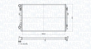 Radiator motor (Manual) potrivit AUDI A3, Q2, Q3; CUPRA FORMENTOR; SEAT ATECA, LEON, LEON SC, LEON SPORTSTOURER, LEON ST, LEON ST/KOMBI; SKODA KAROQ, KODIAQ I, OCTAVIA III 1.0-2.0D - Img 3