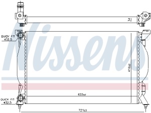 Radiator motor (Manual) potrivit AUDI A4 B6, A4 B7, A6 C5; SEAT EXEO, EXEO ST 1.6-2.0D - Img 3