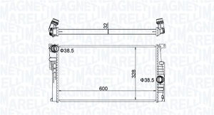 Radiator motor (Manual) potrivit BMW 1 (F20), 1 (F21), 2 (F22, F87), 2 (F23), 3 (F30, F80), 3 (F31), 3 GRAN TURISMO (F34), 4 (F32, F82), 4 (F33, F83), 4 GRAN COUPE (F36) 1.5D-Electric - Img 1