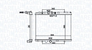 Radiator motor (Manual) potrivit DS DS 3; CITROEN BERLINGO/MINIVAN, C2, C2 ENTERPRISE, C3 / C3 ORIGIN III, C3 AIRCROSS II, C3 I, C3 II, C3 PICASSO, C4 CACTUS, C-ELYSEE, DS3 1.0-1.6LPG - Img 4