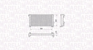 Radiator motor (Manual) potrivit FIAT IDEA, PUNTO, PUNTO/HATCHBACK; LANCIA MUSA, YPSILON 1.3D - Img 2