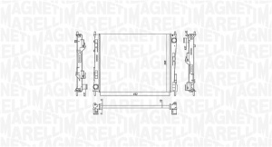 Radiator motor (Manual) potrivit RENAULT TWINGO II 1.2/1.6 - Img 2