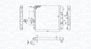 Radiator motor (Manual) potrivit SUZUKI IGNIS I, IGNIS II, WAGON R, WAGON R+ 1.0/1.3/1.5 - Img 1