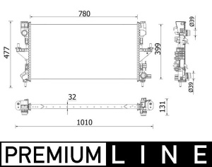 Radiator motor potrivit FIAT DUCATO 2.3D - Img 3