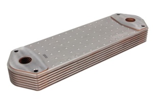 Radiator ulei (120x46x394mm, numar de nervuri: 7) potrivit SCANIA 4, G I, P I, R I DC11.01-DT12.12 05.96-05.19 - Img 2