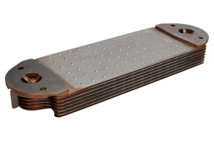 Radiator ulei (126x46x418mm, numar de nervuri: 7) potrivit VOLVO B12, FH12, FM12, NH12 D12A340-TD123ES 01.92- - Img 2
