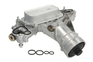 Radiator ulei (cu carcasa filtru ulei) potrivit OPEL ASTRA H, ASTRA H GTC, ASTRA J, ASTRA J GTC, CORSA D, CORSA E, INSIGNIA A, MERIVA A, ZAFIRA B, ZAFIRA B/MINIVAN, ZAFIRA C 1.6/1.6CNG 09.05- - Img 1