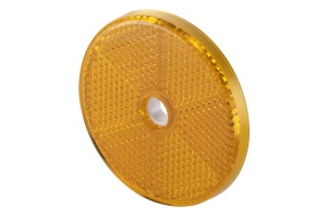 Reflector rotund (galben diametru: 60mm, 60mm x 7/60mm) potrivit FENDT 1000 1038 VARIO/1042 VARIO/1046 VARIO/1050 VARIO/11400 TTV/3.10 2WD/3.10 4WD/3.30/3.50/3.60 2WD/3.60 4WD/3.65/3.70 - Img 1