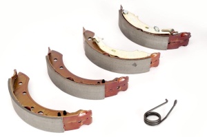 Sabot frana potrivit CITROEN C2, C2 ENTERPRISE, C3 I, C3 PLURIEL; DACIA LOGAN, SANDERO II; PEUGEOT 1007; RENAULT CLIO II, CLIO IV, CLIO IV/HATCHBACK, LOGAN I 0.9-1.6D 05.00- - Img 1