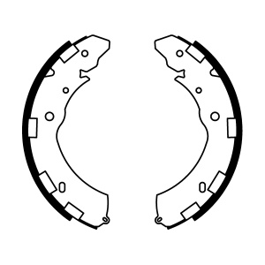 Sabot frana potrivit FIAT FULLBACK; MITSUBISHI L200, L200 / TRITON, PAJERO SPORT II; SUBARU LEGACY V 2.0-3.2D 01.04- - Img 1