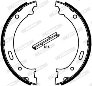 Sabot frana potrivit JEEP COMMANDER, GRAND CHEROKEE III 3.0-6.1 10.04- - Img 3