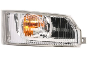 Semnalizator fata Dreapta (culoare sticla: transparent, PY21W, cu soclu bec) potrivit ISUZU FORWARD F dupa 2006