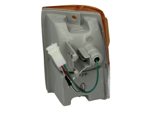 Semnalizator fata Dreapta (portocaliu/transparent, P21W) potrivit MITSUBISHI PAJERO I 2.3D-3.0 1982-1991 1982-1990 - Img 2
